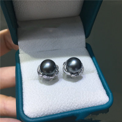 Aretes Redondos de Luz Fuerte con Micro Inclusiones - Image 8