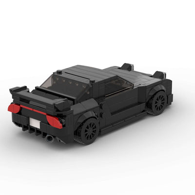Auto de Carreras Deportivo Infantil Compatible con Bloques de Construcción Lego - Image 23
