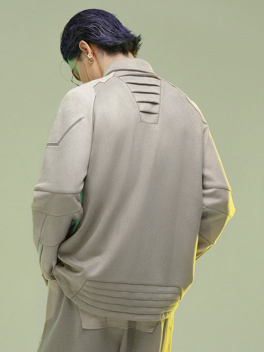 Blusa Minimalista con Estampado Reflectante de Alta Frecuencia - Image 19