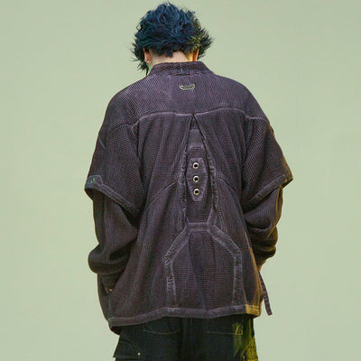 Cardigan Hanfu Teñido a Mano para Hombre y Mujer - Image 21