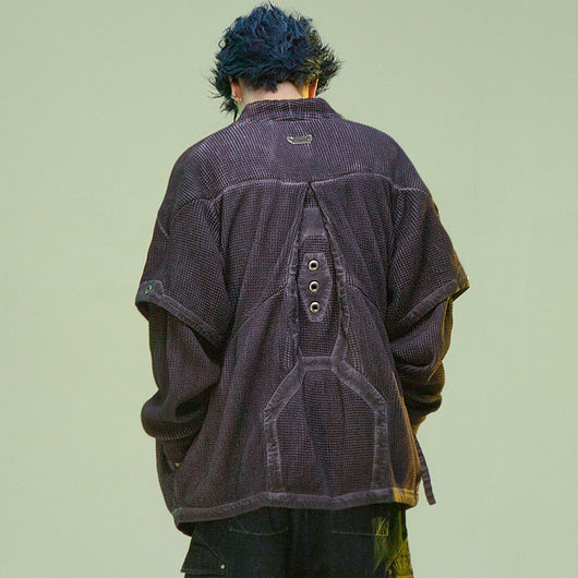 Cardigan Hanfu Teñido a Mano para Hombre y Mujer - Image 21