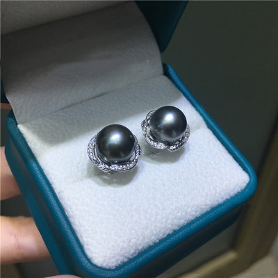Aretes Redondos de Luz Fuerte con Micro Inclusiones - Image 15