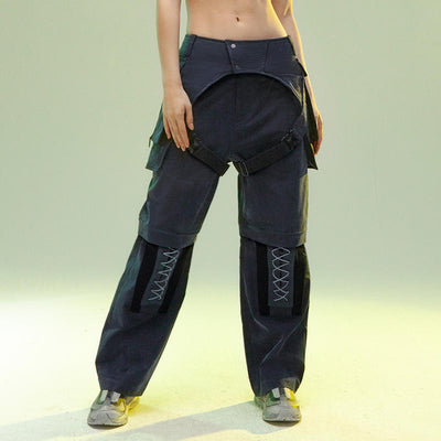 Pantalón Casual de Corte Recto con Pernera Desmontable - Image 14