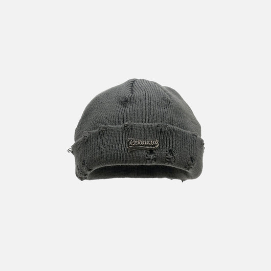 Gorra de Lana con Detalle de Metal Rasgado - Image 12