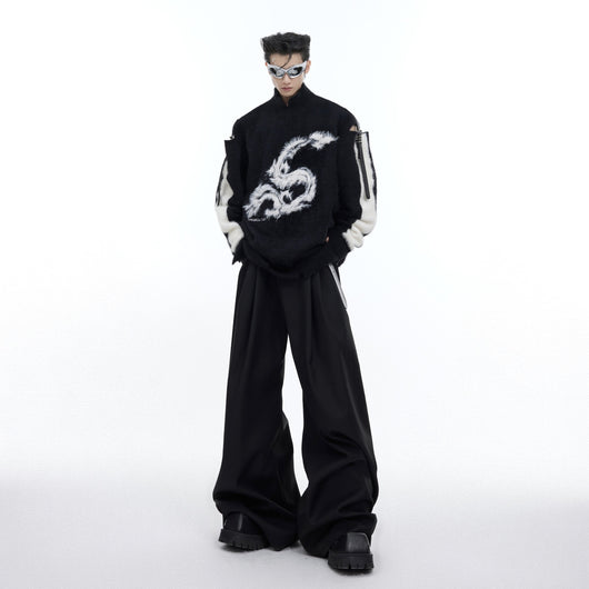 Suéter Tejido Suelto para Hombre Moderno - Image 10