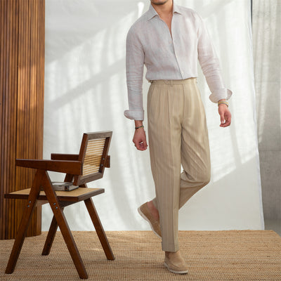 Camisa Slim Fit Cuello Único para Hombre - Image 10