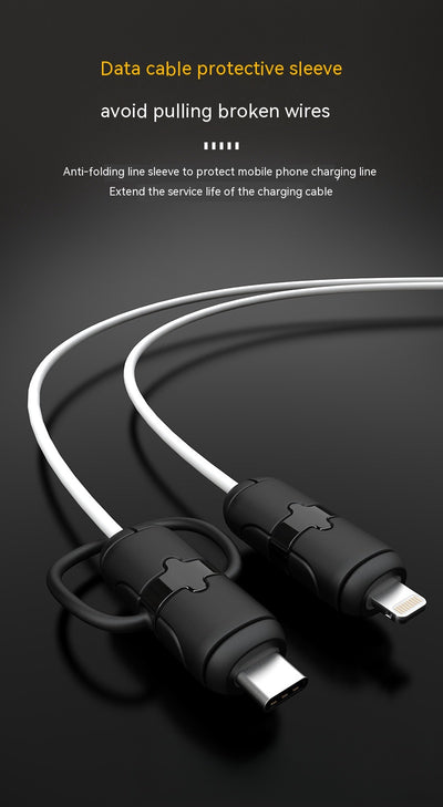 Cable de Datos Multiespecificación con Funda Protectora de Silicona y Correa de Almacenamiento - Image 27