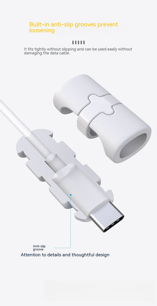 Cable de Datos Multiespecificación con Funda Protectora de Silicona y Correa de Almacenamiento - Image 31
