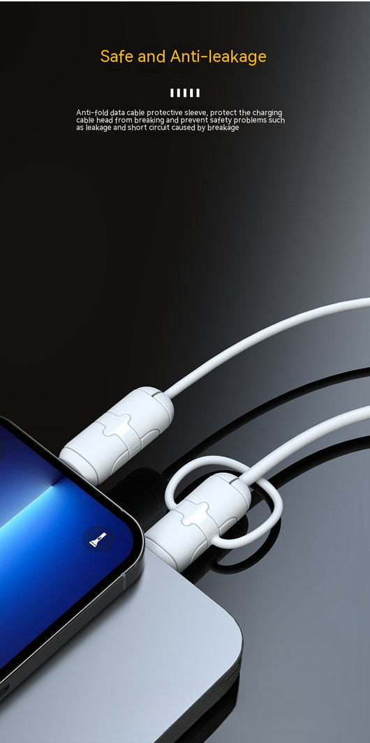 Cable de Datos Multiespecificación con Funda Protectora de Silicona y Correa de Almacenamiento - Image 32