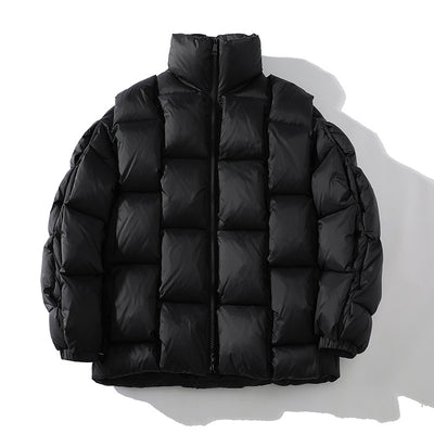 Chaqueta de Plumón para Hombre con Tejido Entrelazado - Image 10