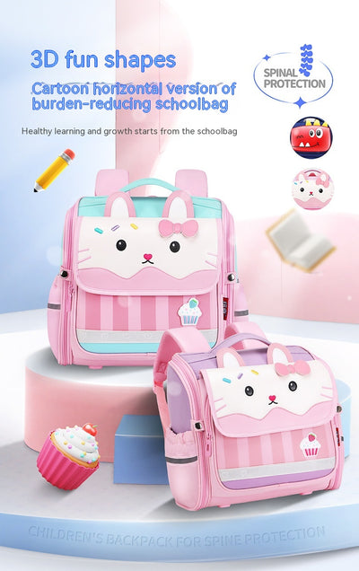 Mochila Escolar con Protección Dorsal para Niñas - Image 14