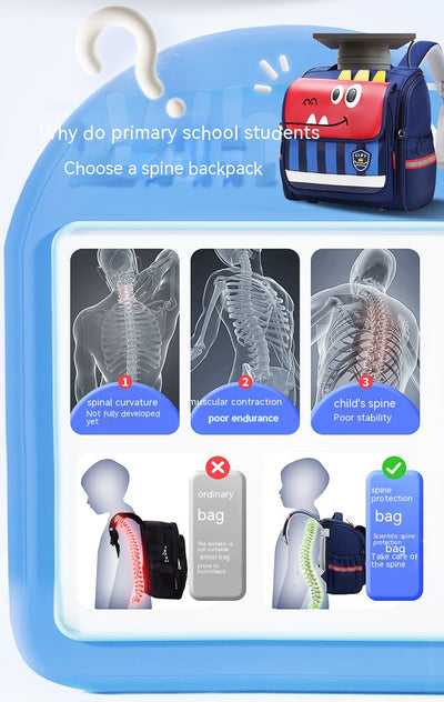 Mochila Escolar con Protección Dorsal para Niñas - Image 18