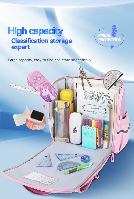 Mochila Escolar con Protección Dorsal para Niñas - Image 20