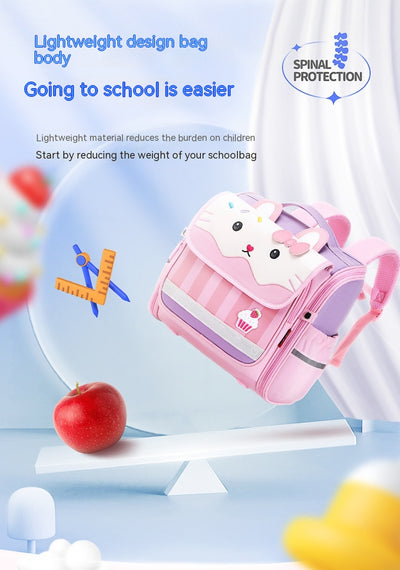 Mochila Escolar con Protección Dorsal para Niñas - Image 22