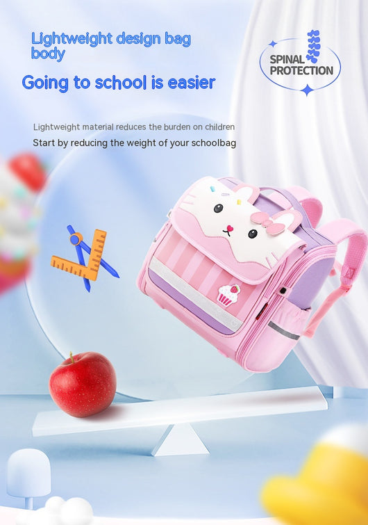 Mochila Escolar con Protección Dorsal para Niñas - Image 22
