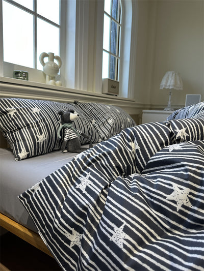 Juego de Cama Bohemio Marrón con Patrón Geométrico - Image 20