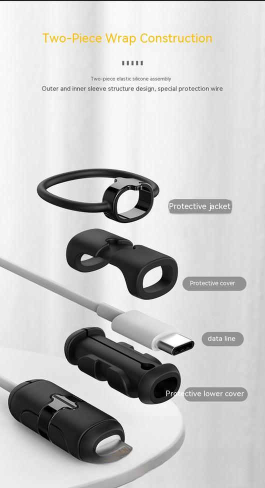 Cable de Datos Multiespecificación con Funda Protectora de Silicona y Correa de Almacenamiento - Image 39