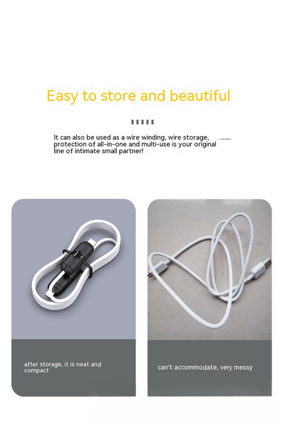 Cable de Datos Multiespecificación con Funda Protectora de Silicona y Correa de Almacenamiento - Image 40