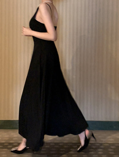 Vestido sin Mangas Hombros Descubiertos Efecto Cintura Delgada - Image 42