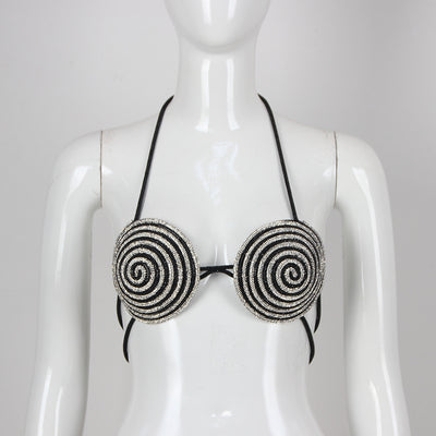 Top Halter Casual con Diamantes y Tirantes Finos - Image 19