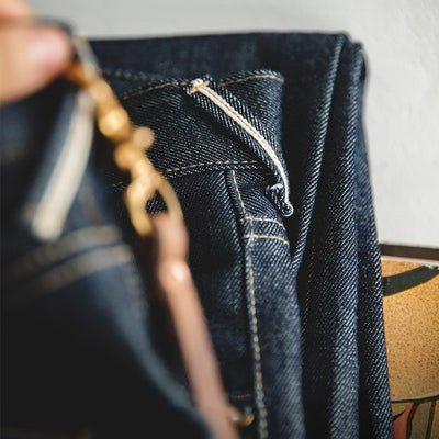 Pantalones Vaqueros Rectos Vintage Chieryuan - Image 19