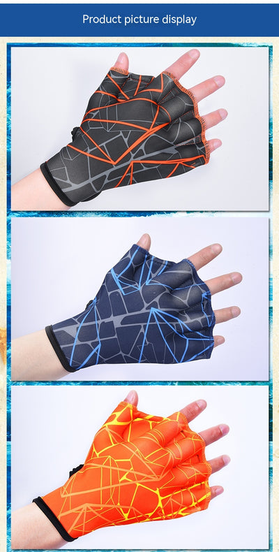 Guantes de Nado con Dedos Palmeados para Buceo y Natación - Image 9