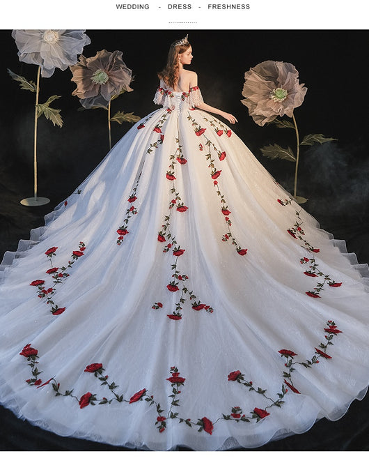 Vestido de Novia Estilo Mori con Sujetador Integrado - Diseño Romántico y Elegante - Image 26