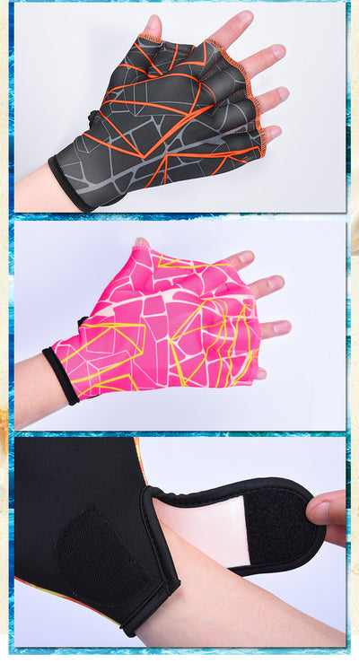 Guantes de Nado con Dedos Palmeados para Buceo y Natación - Image 18