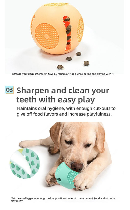 Juguete Interactivo de Silicona para Perros con Dispensador de Alimento - Image 15