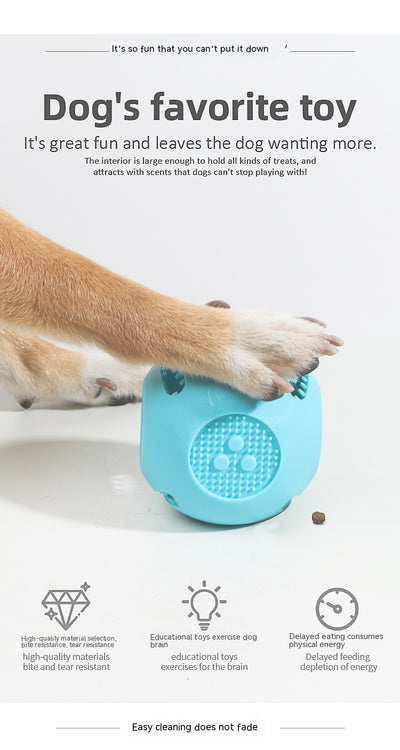 Juguete Interactivo de Silicona para Perros con Dispensador de Alimento - Image 20