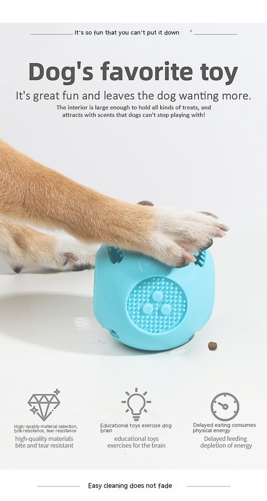 Juguete Interactivo de Silicona para Perros con Dispensador de Alimento - Image 20