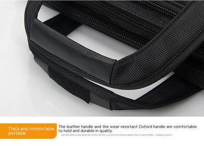Maletín Oxford Impermeable de Gran Capacidad para Hombre - Image 22