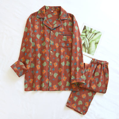 Pijama Suit Jacquard con Solapa - Corte Holgado y Elegante - Image 53