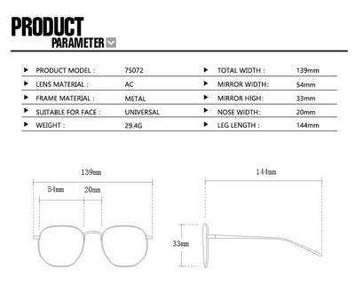 Montura Óptica Oval Metal Diamond - Image 7