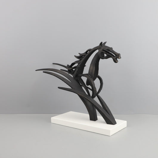 Escultura Decorativa de Caballo en Metal para el Hogar - Image 12