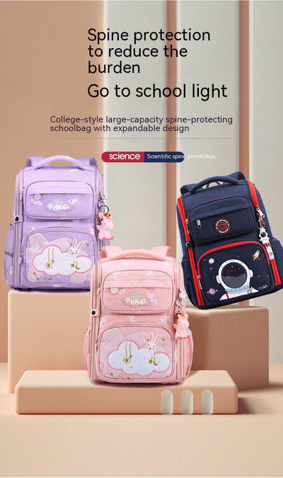 Mochila Escolar Tridimensional Estilo Occidental Ligera para Primaria - Image 15
