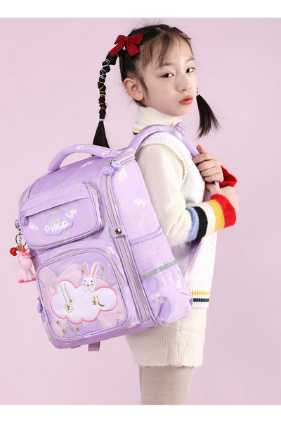 Mochila Escolar Tridimensional Estilo Occidental Ligera para Primaria - Image 34