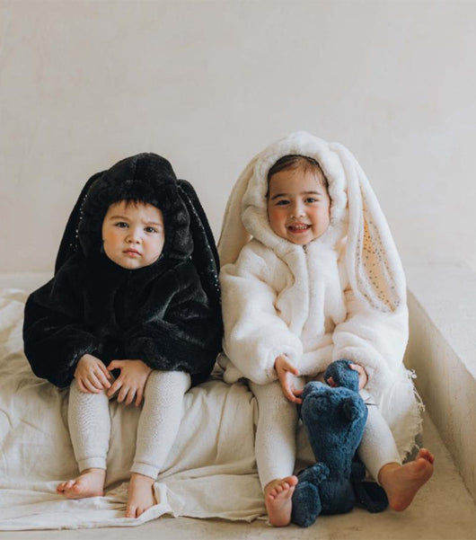 Pijama Enterizo Térmico para Bebé y Niño Pequeño con Orejas de Conejo - Image 16