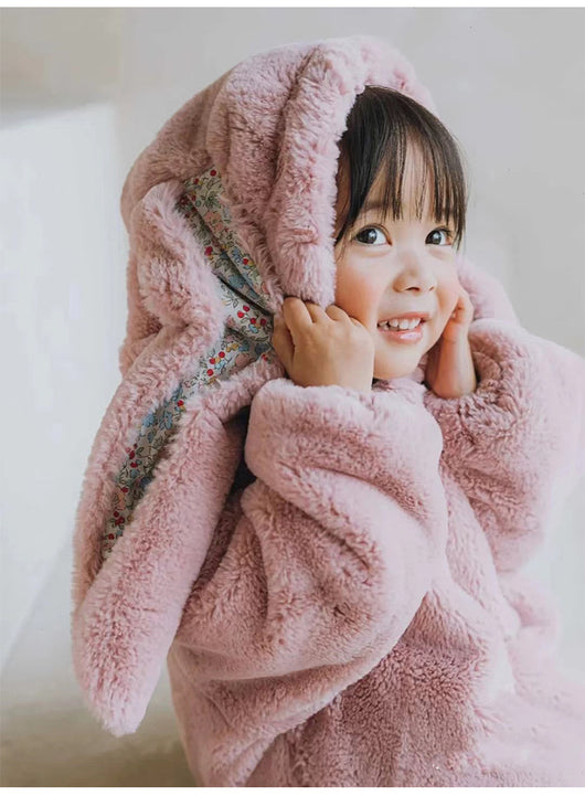 Pijama Enterizo Térmico para Bebé y Niño Pequeño con Orejas de Conejo - Image 17