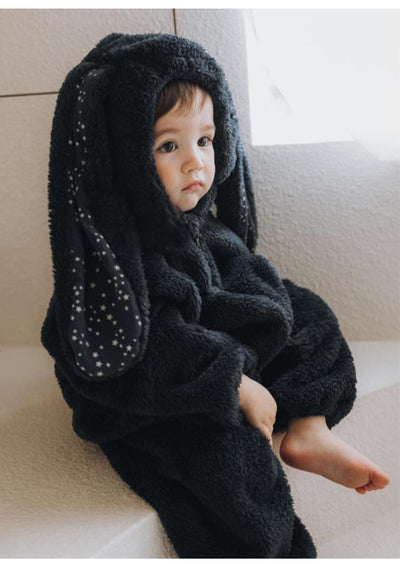 Pijama Enterizo Térmico para Bebé y Niño Pequeño con Orejas de Conejo - Image 23