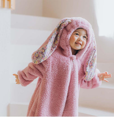 Pijama Enterizo Térmico para Bebé y Niño Pequeño con Orejas de Conejo - Image 27