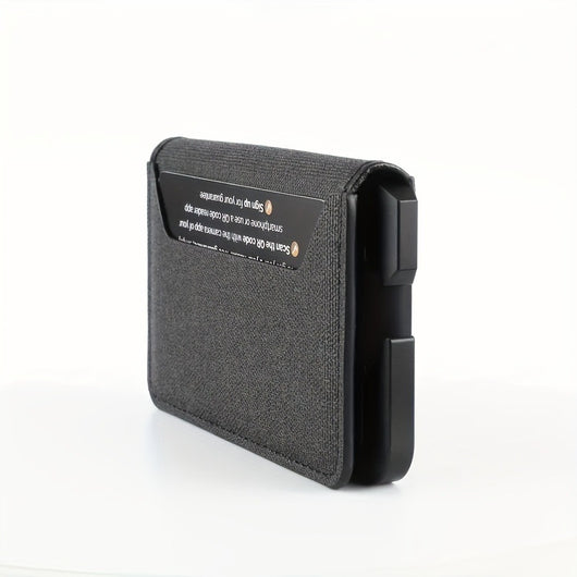 Billetera de Cuero Minimalista con Marco Metálico para Hombre - Image 15