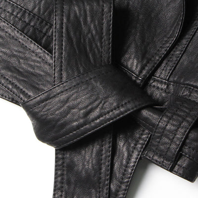 Chaqueta de Cuero PU Estilo Motociclista para Mujer - Image 12
