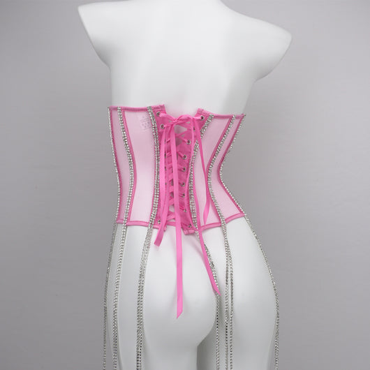 Faja Moldeadora de Cadena Negra en Poliéster para Mujer - Image 15