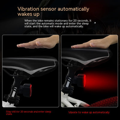 Luz Trasera Inteligente con Sensor de Frenado para Bicicleta - Image 8