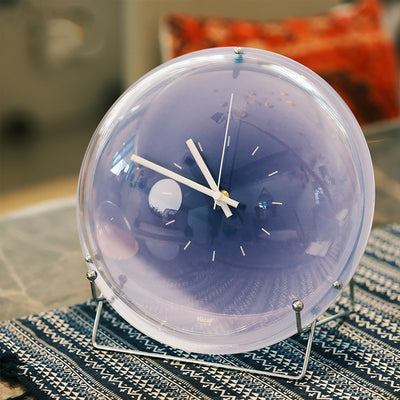 Reloj de Pared Atardecer Naranja con Diseño Artístico Burbuja - Image 14