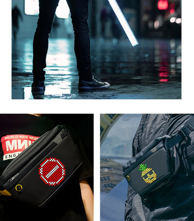 Bolso de Hombro Impermeable Pixel para Mujer - Image 12