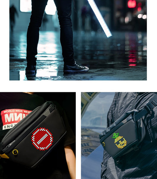 Bolso de Hombro Impermeable Pixel para Mujer - Image 12