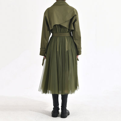Chaqueta Cortavientos Verde con Malla Coreana para Mujer - Image 42