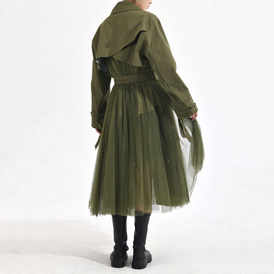 Chaqueta Cortavientos Verde con Malla Coreana para Mujer - Image 48